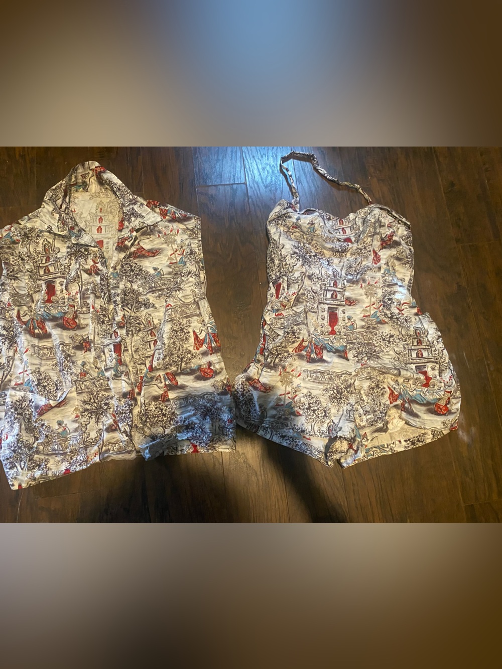 Rare vintage swimsuit with matching coverup.
